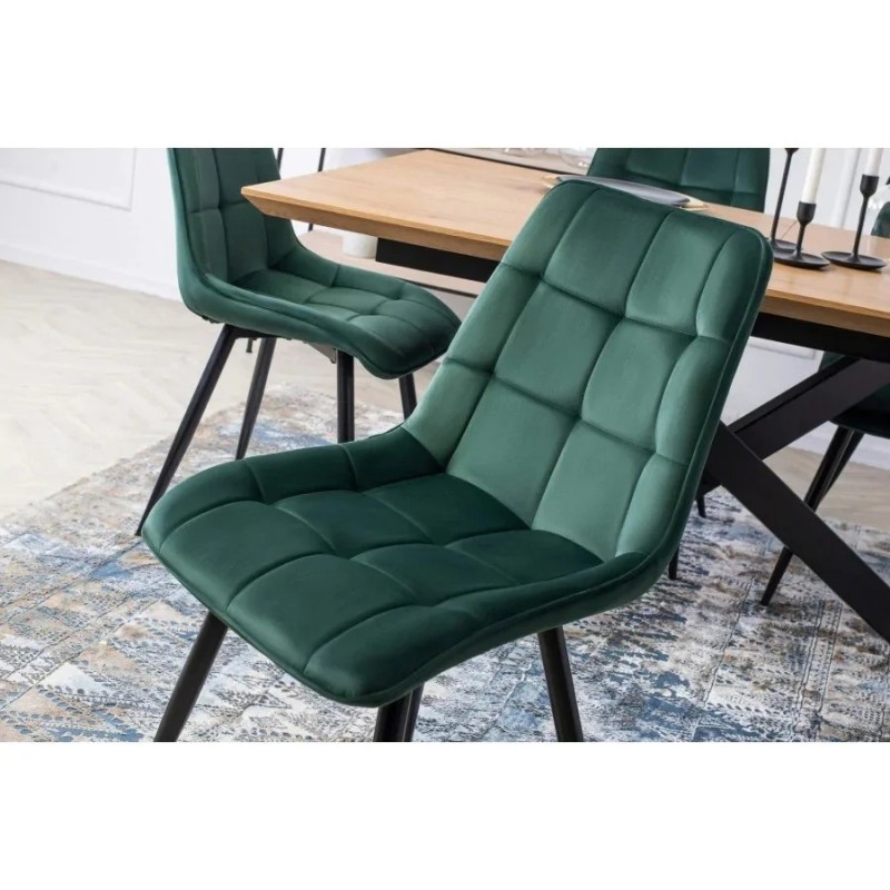 Стілець Charlie Зелений Intarsio