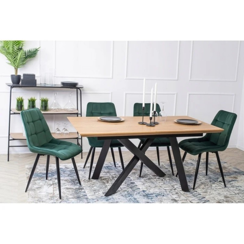 Стілець Charlie Зелений Intarsio