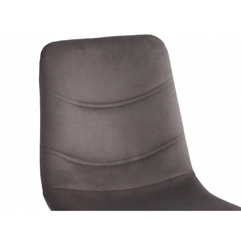 Стілець EVAN Чорний каркас / Капучино Intarsio