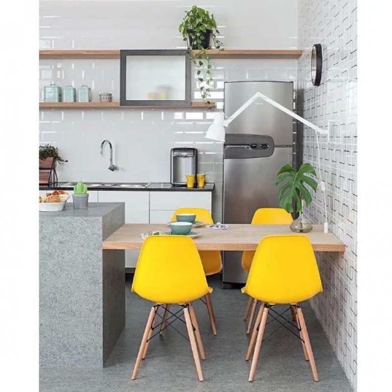 Стілець Eliot Жовтий (ELIOTYE) Intarsio