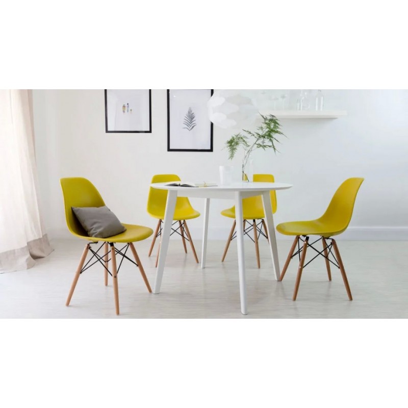 Стілець Eliot Жовтий (ELIOTYE) Intarsio