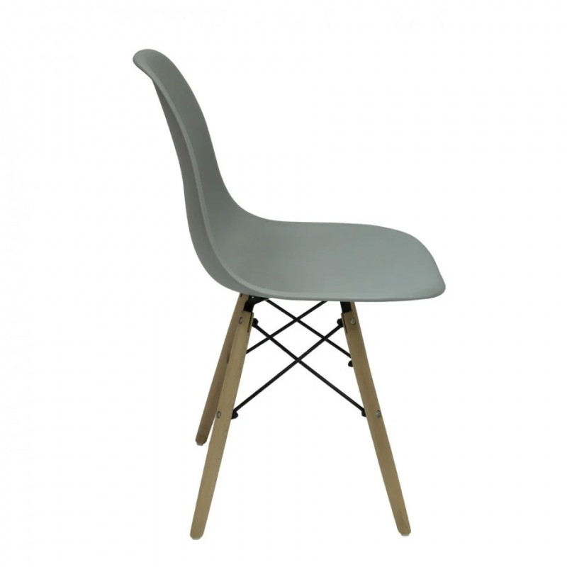 Стілець Eliot Світло-сірий (ELIOTLG) Intarsio