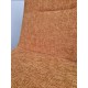Стілець KIWI Чорний каркас / Теракотова тканина Intarsio