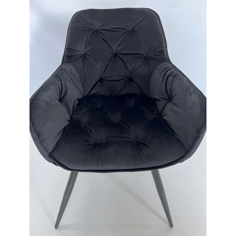 Стілець Magic Чорний (MAGICBL19) Intarsio