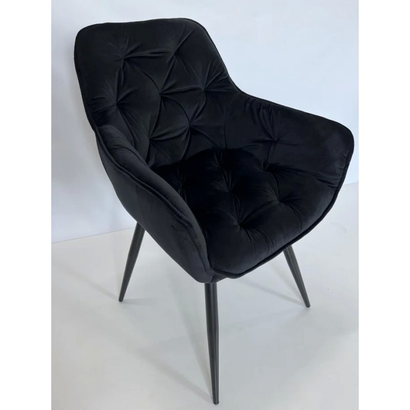 Стілець Magic Чорний (MAGICBL19) Intarsio