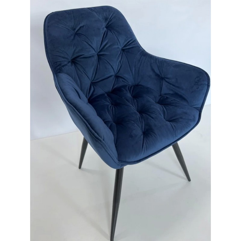 Стілець Magic Темно-синий (MAGICBL86) Intarsio