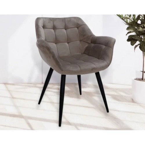 Стілець обідній ELEGANTE Темний Беж Intarsio