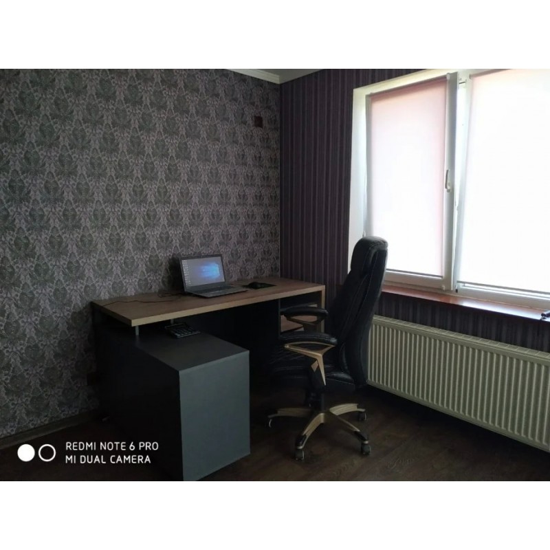 Компютерний стіл Connect 3 Дуб Сонома Трюфель / Антрацит лівий Intarsio