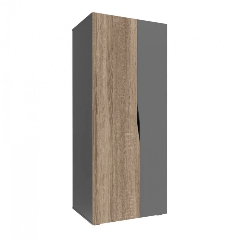 Шафа Connect B Дуб Сонома Трюфель + Антрацит Intarsio