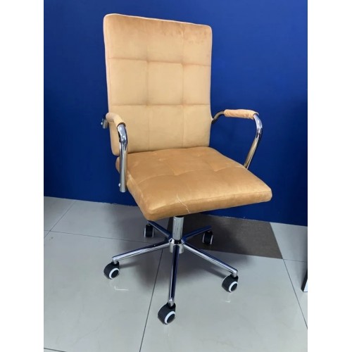 Крісло комп'ютерне поворотне S-222 карі Intarsio