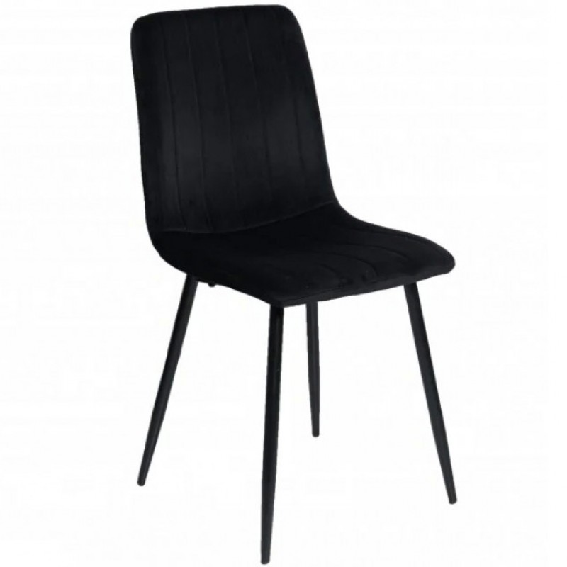 Стілець ETHAN чорний Intarsio