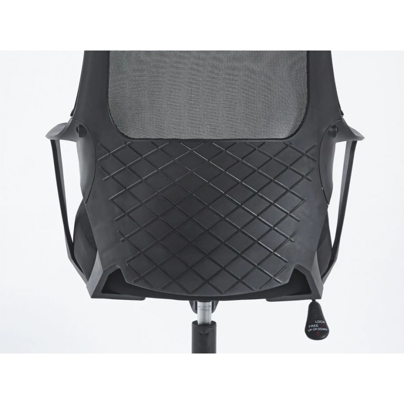 Крісло комп’ютерне ARON II Чорний / Чорний каркас Intarsio
