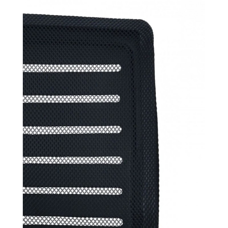 Крісло комп'ютерне POLO Чорне / Чорний каркас   Intarsio