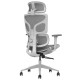 Крісло офісне MARKUS сіра сітка / сірий каркас Intarsio