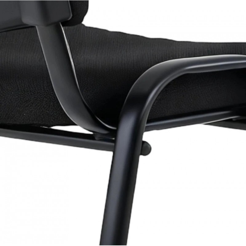 Стілець офійсний ISO чорний Intarsio