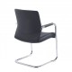 Стілець офісний ADOLF Чорний / Хром метал Intarsio