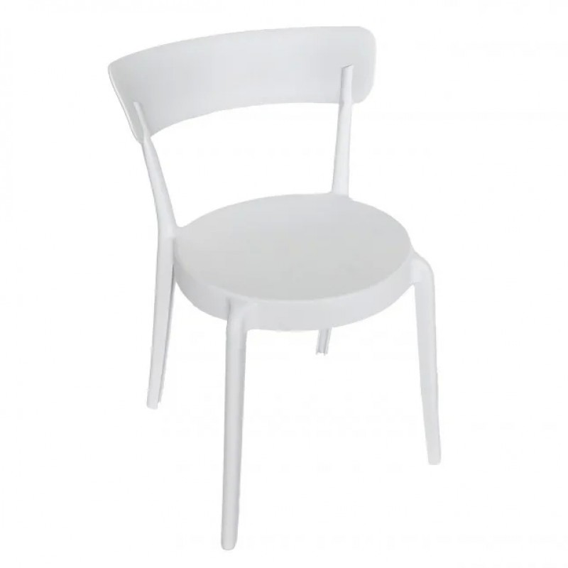 Cтілець для кухні LUNA пластик Білий Intarsio