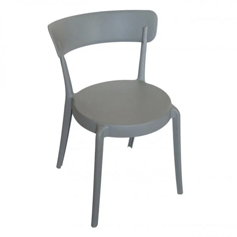 Cтілець для кухні LUNA пластик Сірий Intarsio