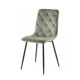 Cтілець ANETTE чорний каркас/оливковий Intarsio