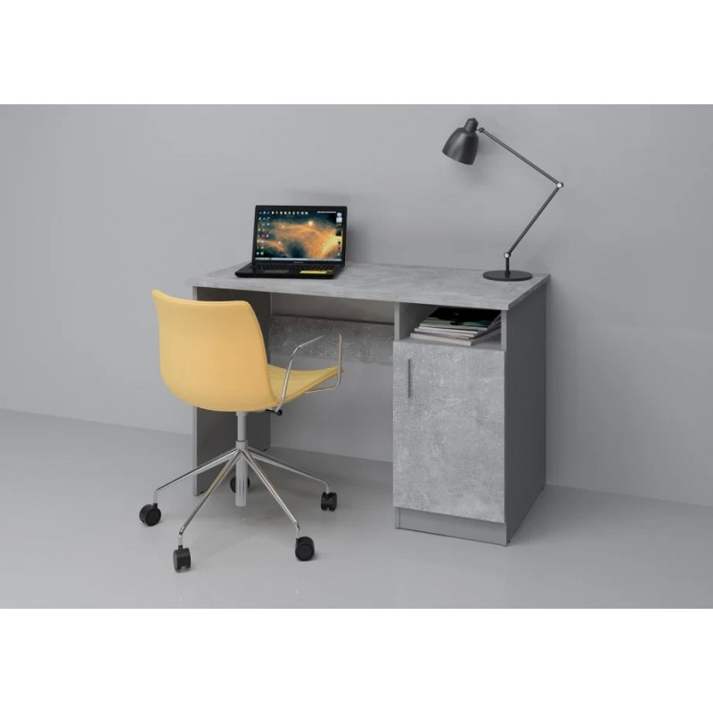 Компютерний стіл Lucky Індастріал / Сірий камінь Intarsio