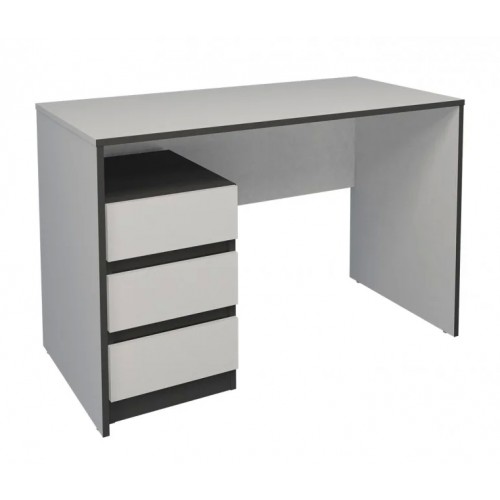 Комп'ютерний стіл Vector Біла Аляска / Чорний Intarsio