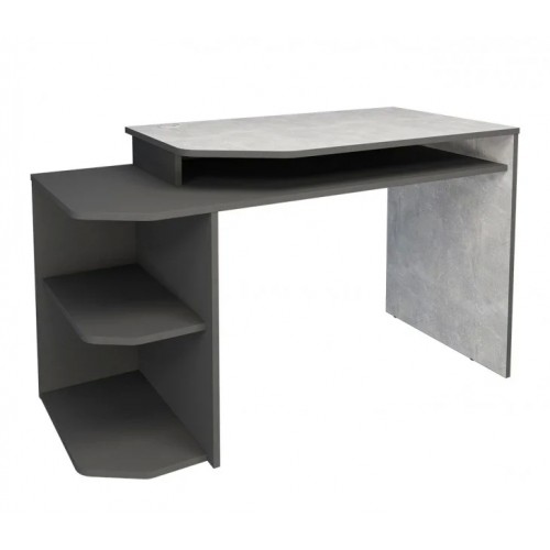 Комп'ютерний стіл Woort Індастріал / Антрацит лівий Intarsio