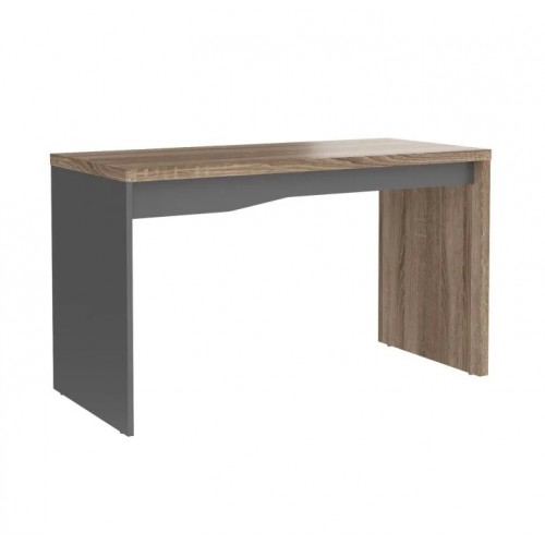 Офісний стіл Connect C Дуб Сонома Трюфель + Антрацит Intarsio