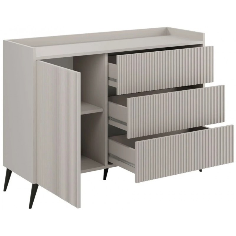 Комод ADEMO REG 4 126х92х41 горіх / горіх Jurek