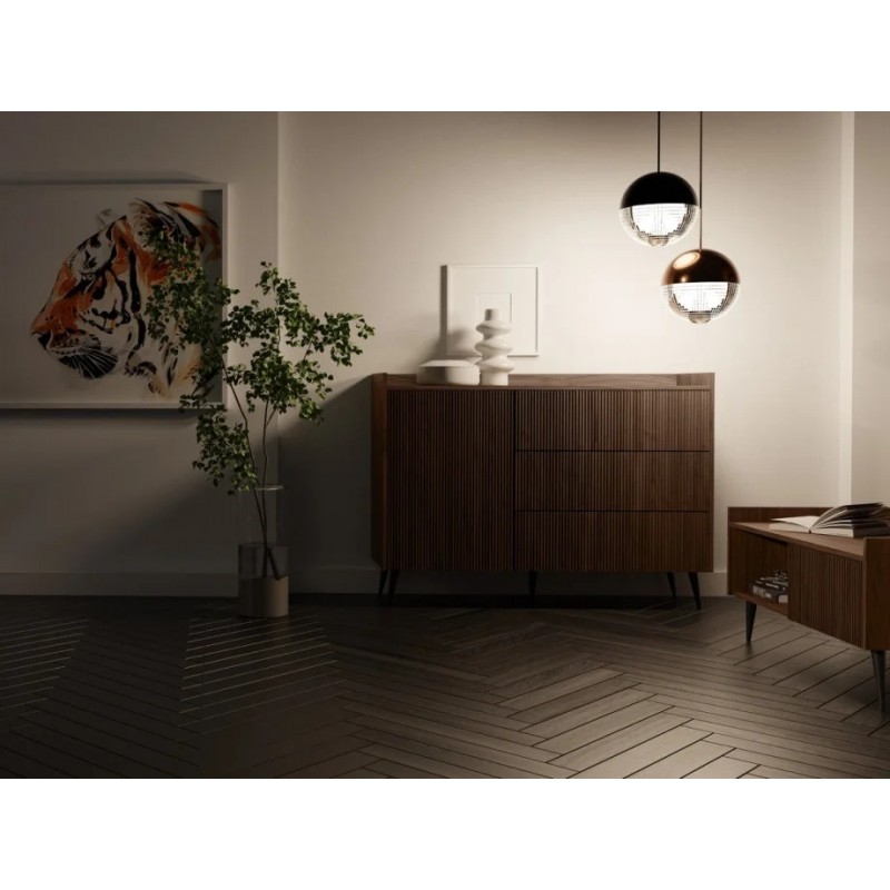 Комод ADEMO REG 4 126х92х41 горіх / горіх Jurek