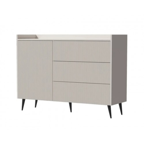 Комод ADEMO REG 4 126х92х41 кашемір / кашемір Jurek