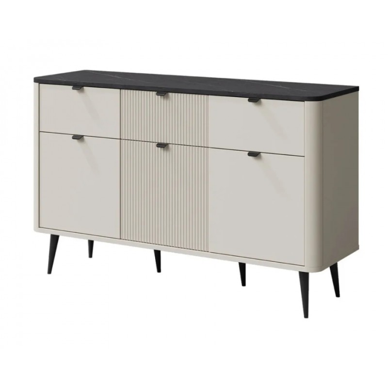 Комод MARLY REG 10 130х82х40 кашемір / сірий Jurek