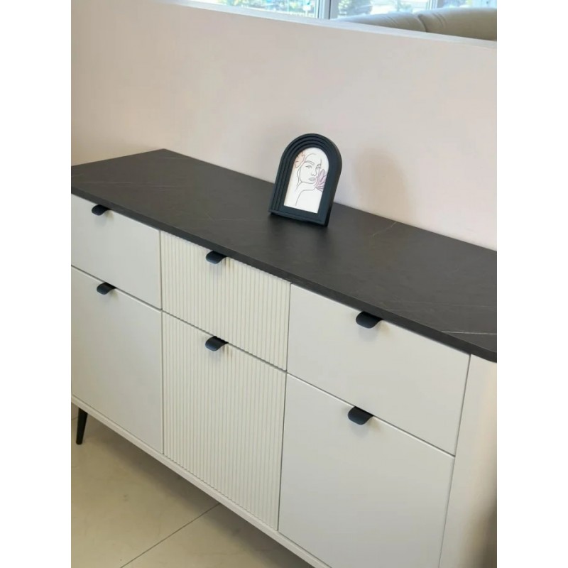 Комод MARLY REG 10 130х82х40 кашемір / сірий Jurek