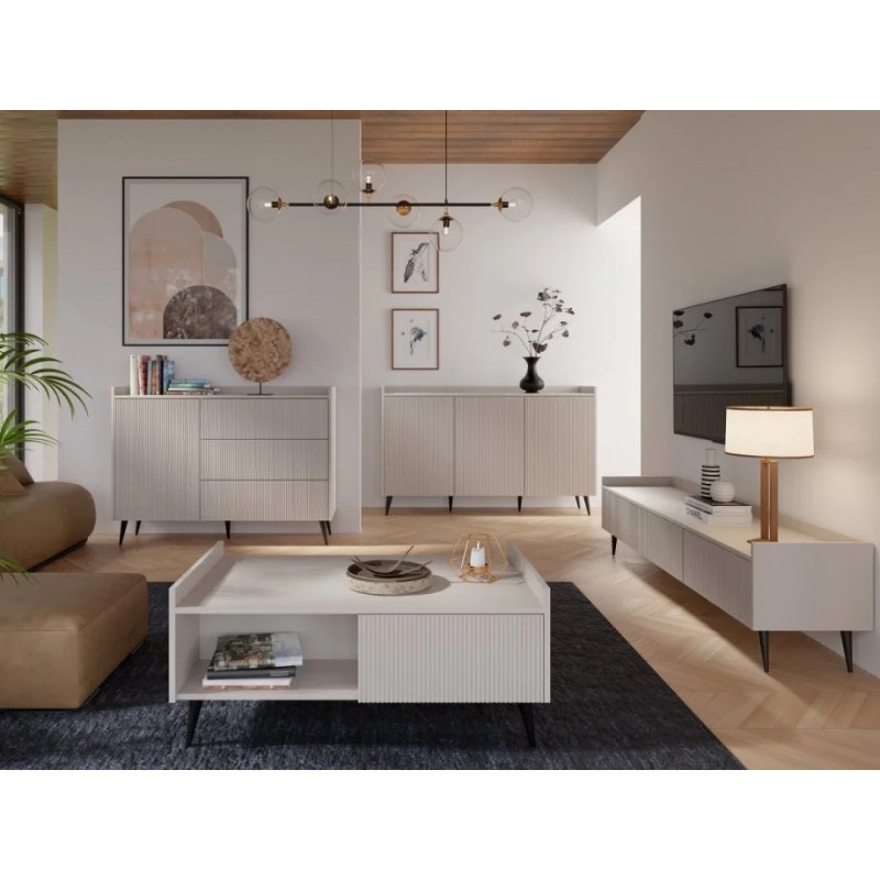 Тумба під телевізор ADEMO REG 5 180х45х41 кашемір / кашемір Jurek