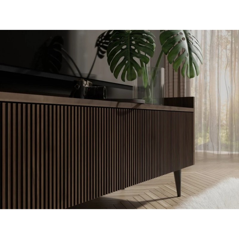 Тумба під телевізор ADEMO REG 7 121х45х41 горіх / горіх Jurek