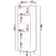 Вітрина ADEMO REG 1 52х180х41 горіх / горіх Jurek