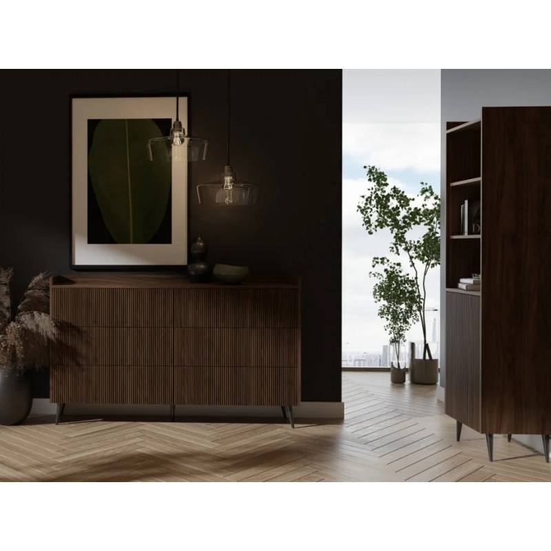 Вітрина ADEMO REG 1 52х180х41 горіх / горіх Jurek