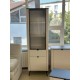 Вітрина MARLY REG 3 60х191х40 кашемір / сірий Jurek