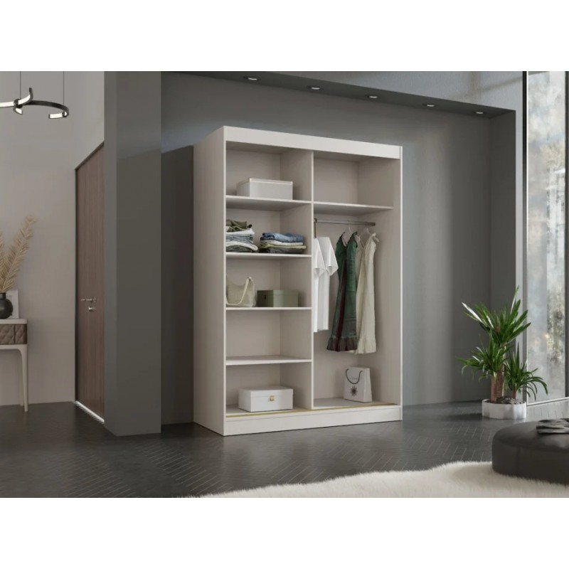 Шафа-купе MODIN 150 150х215х65 кашемір / золотий Jurek