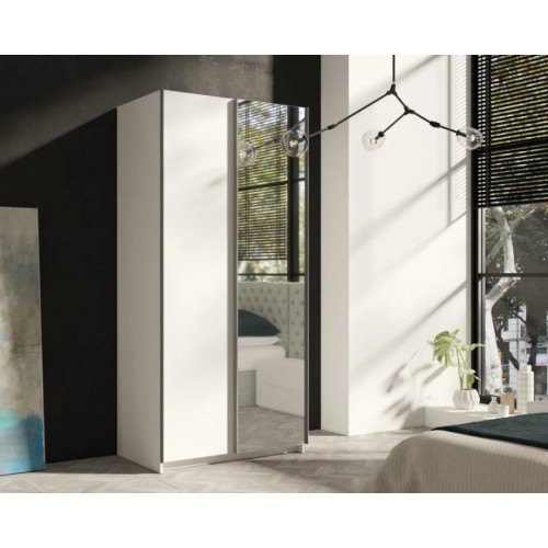 Шафа-купе RICK 100 100х216х64 білий Jurek