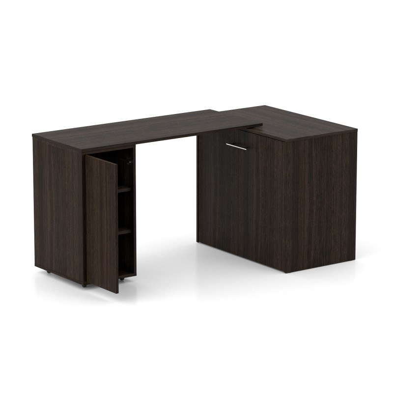 Ліжко-трансформер + Письмовий стіл + Тумба + Комод Sirim-C3 (4 в 1) / (Венге) Knap Knap