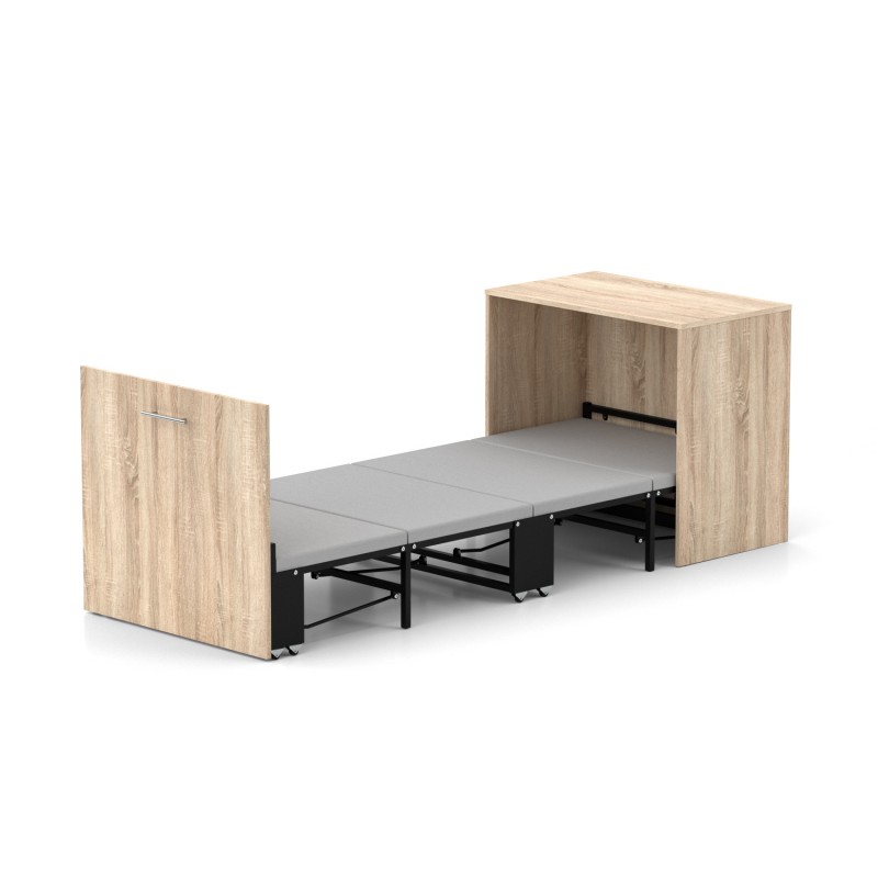 Ліжко-трансформер комод Sirim (2 в 1) / (Дуб сонома) Knap Knap