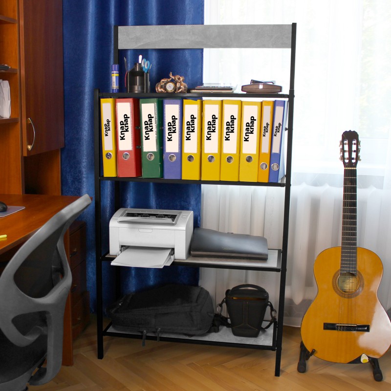 Полиця для взуття / Офісний стелаж / Полиця для квітів Breto-6 (Ательє світлий) Knap Knap