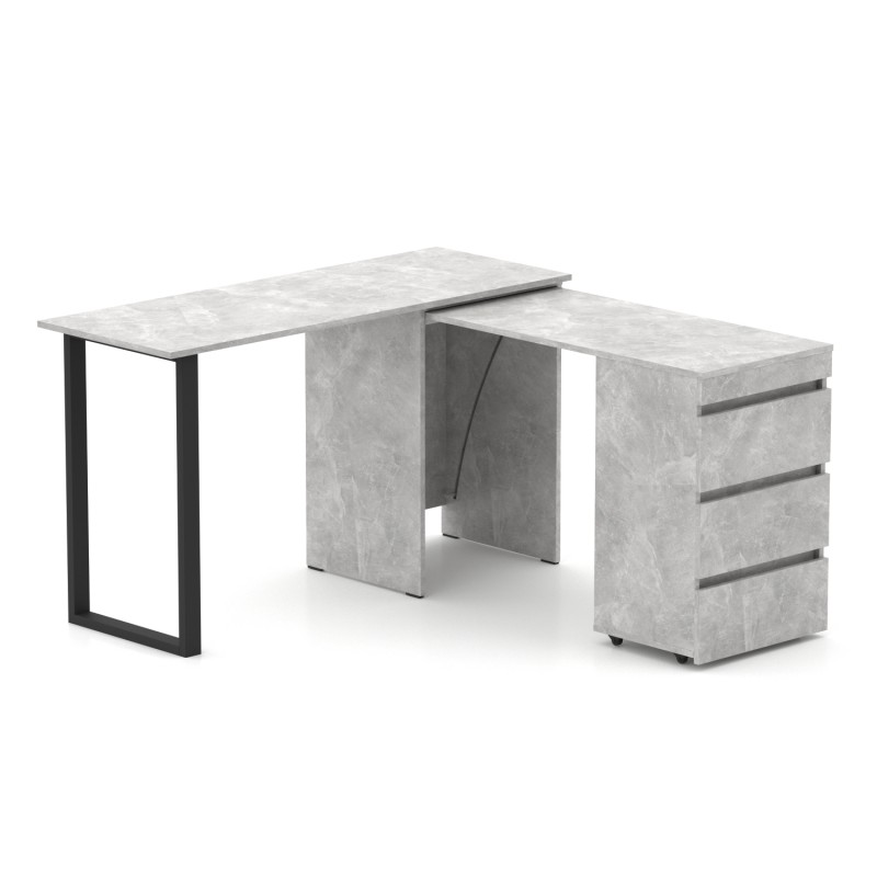 Стіл-комод трансформер Shiron-Jumbo (Ательє світлий) Knap Knap