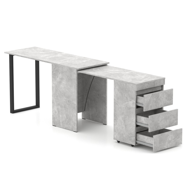 Стіл-комод трансформер Shiron-Jumbo (Ательє світлий) Knap Knap