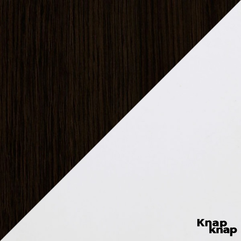 Стіл-комод трансформер Shiron-Jumbo (Білий та Венге) Knap Knap