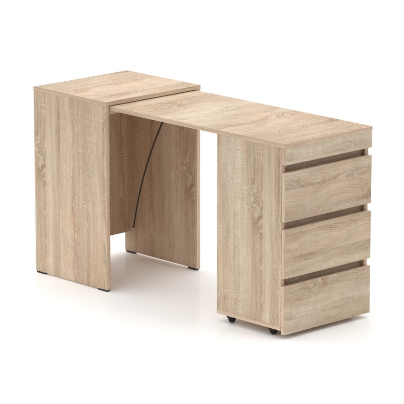 Стіл-комод трансформер Shiron (Дуб сонома) Knap Knap