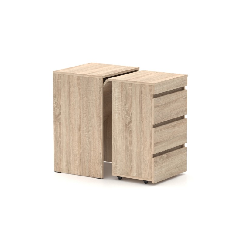 Стіл-комод трансформер Shiron (Дуб сонома) Knap Knap