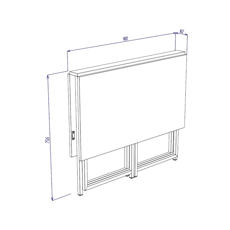 Стіл-трансформер Spier DUO (Дуб крафт золотий) 
Knap Knap