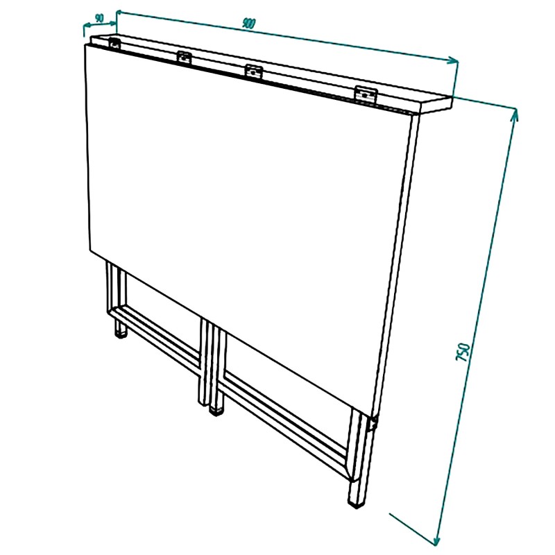 Стіл-трансформер Spier (Білий) Knap Knap