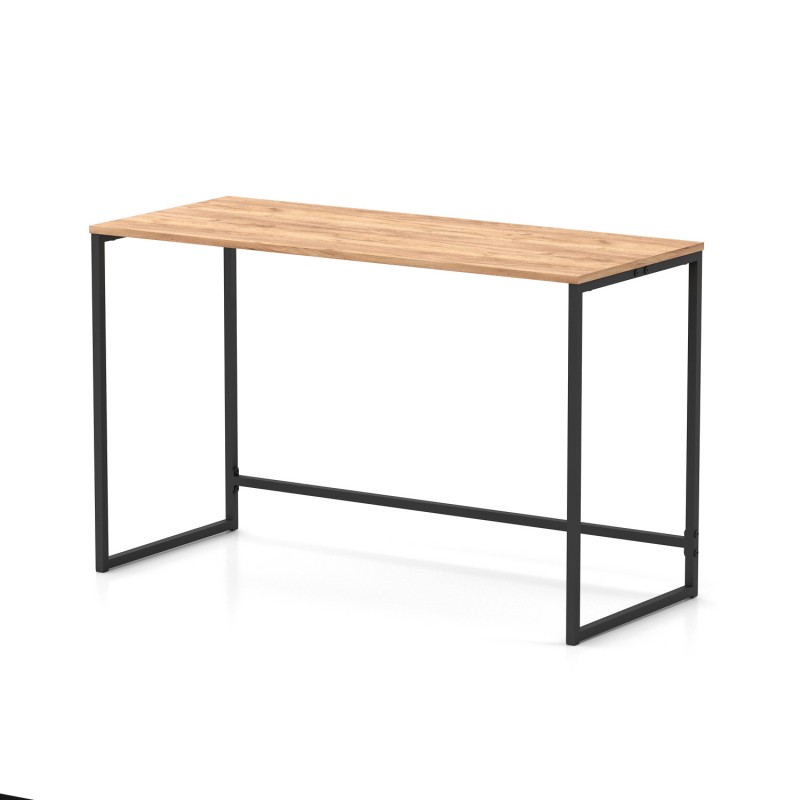 Стіл письмовий Liner Loft (Дуб крафт золотий) Knap Knap